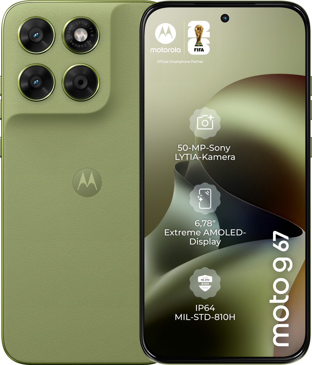 Motorola Moto G67 Groen 128GB 5G
