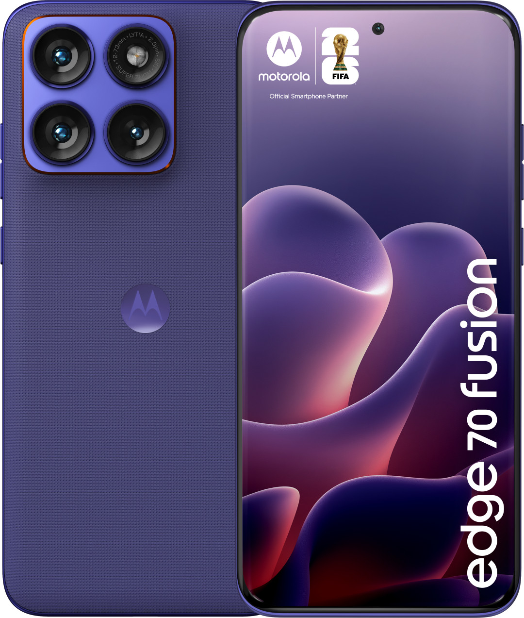 Motorola Edge 70 Fusion 256GB Paars 5G